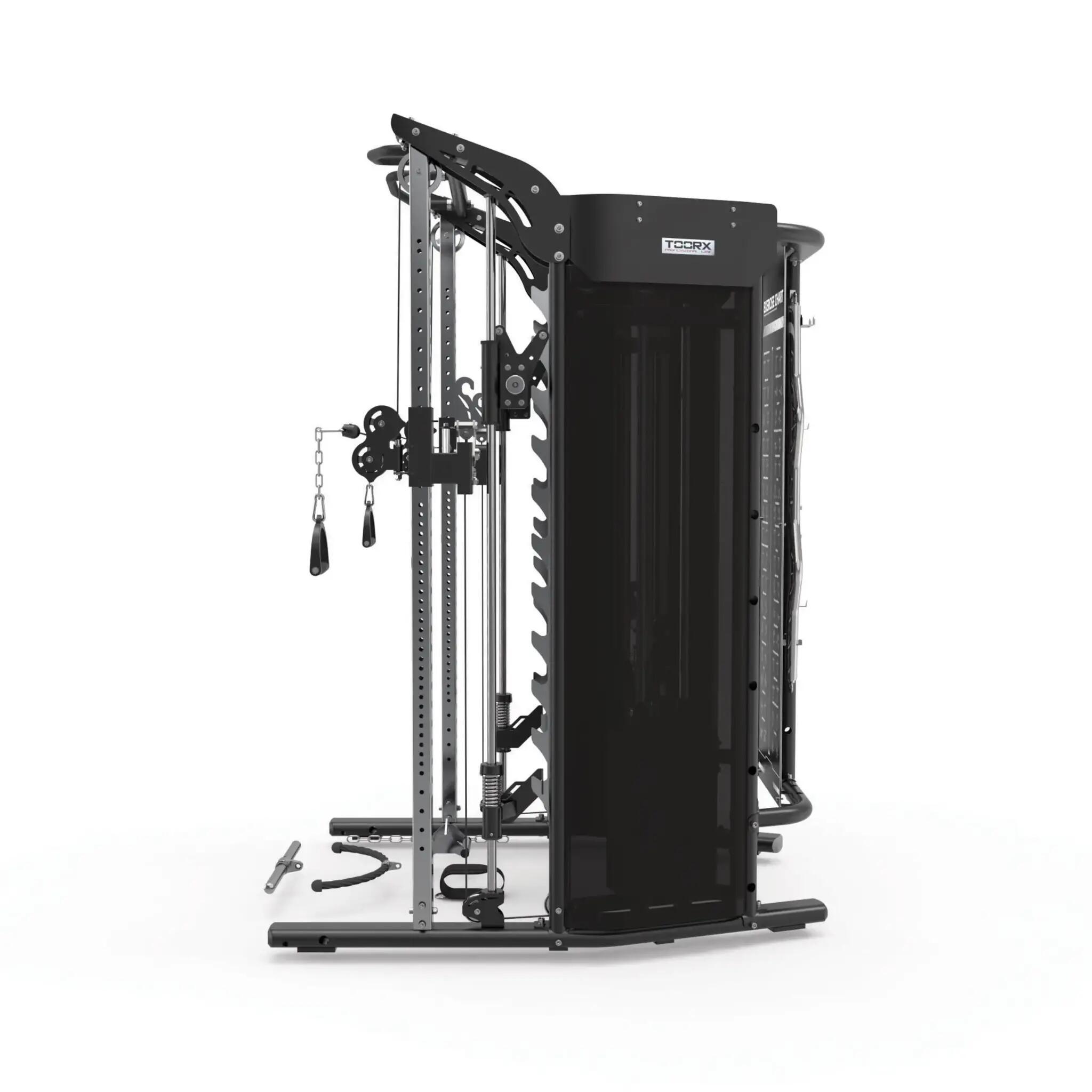Machine et rack Smith à double poulie 3 en 1 ASX-7000 3/6