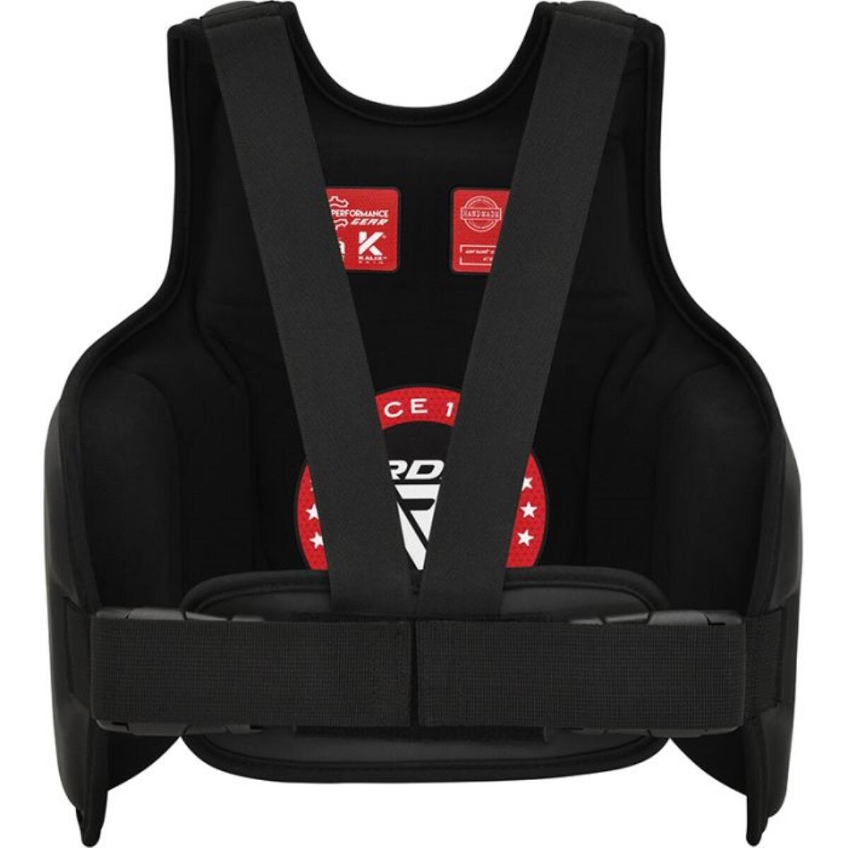 Brustschutz RDX F6 Matt Rot - Grösse L/XL 6/9