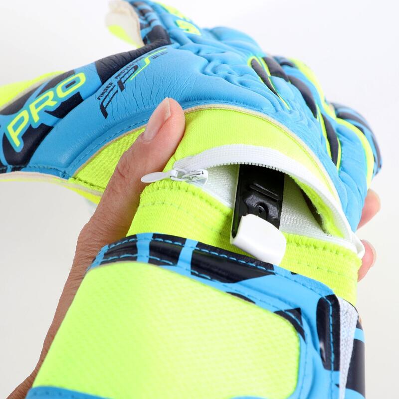 Gants de Gardien de But de Football Guerrero Protek NG Axial Lime