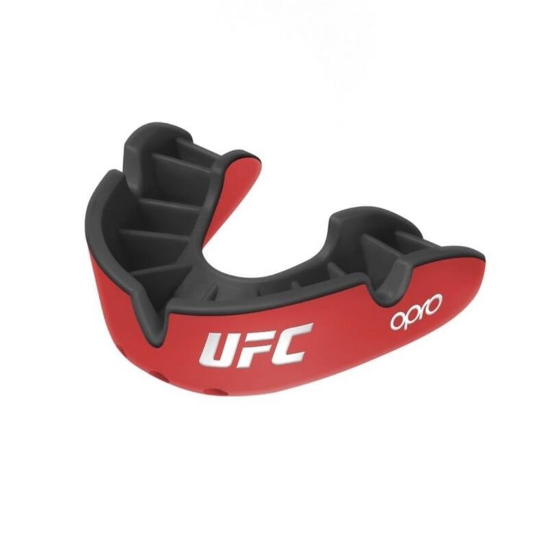 Ochraniacz Na Zęby Dla Dzieci Opro UFC Silver Czerwony/Czarny