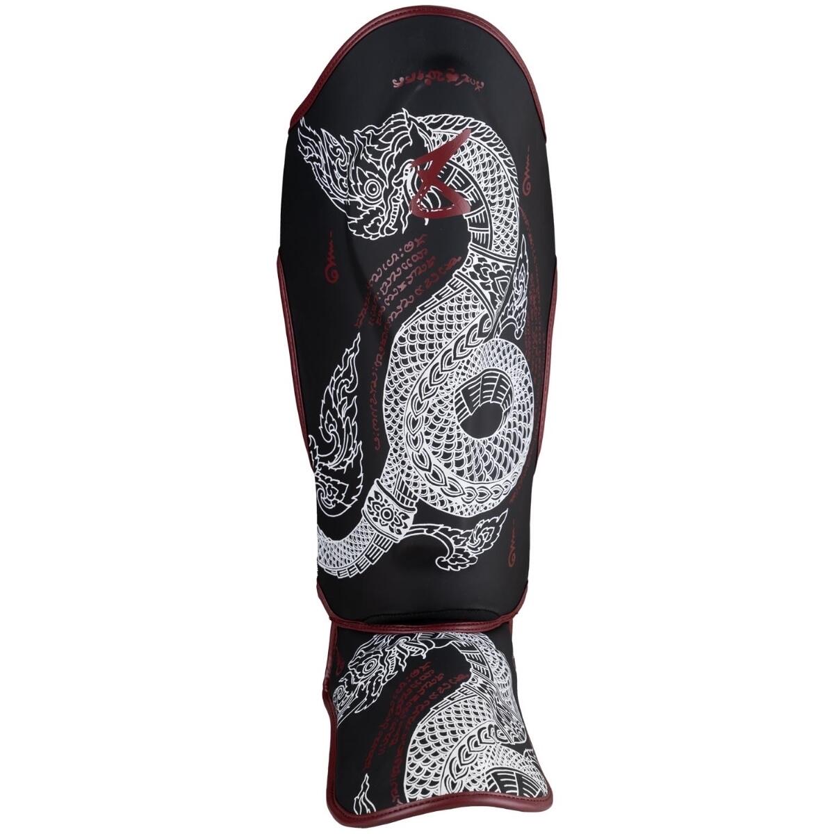 8 WEAPONS Shin Guards - Sak Yant Naga black XL 14/14