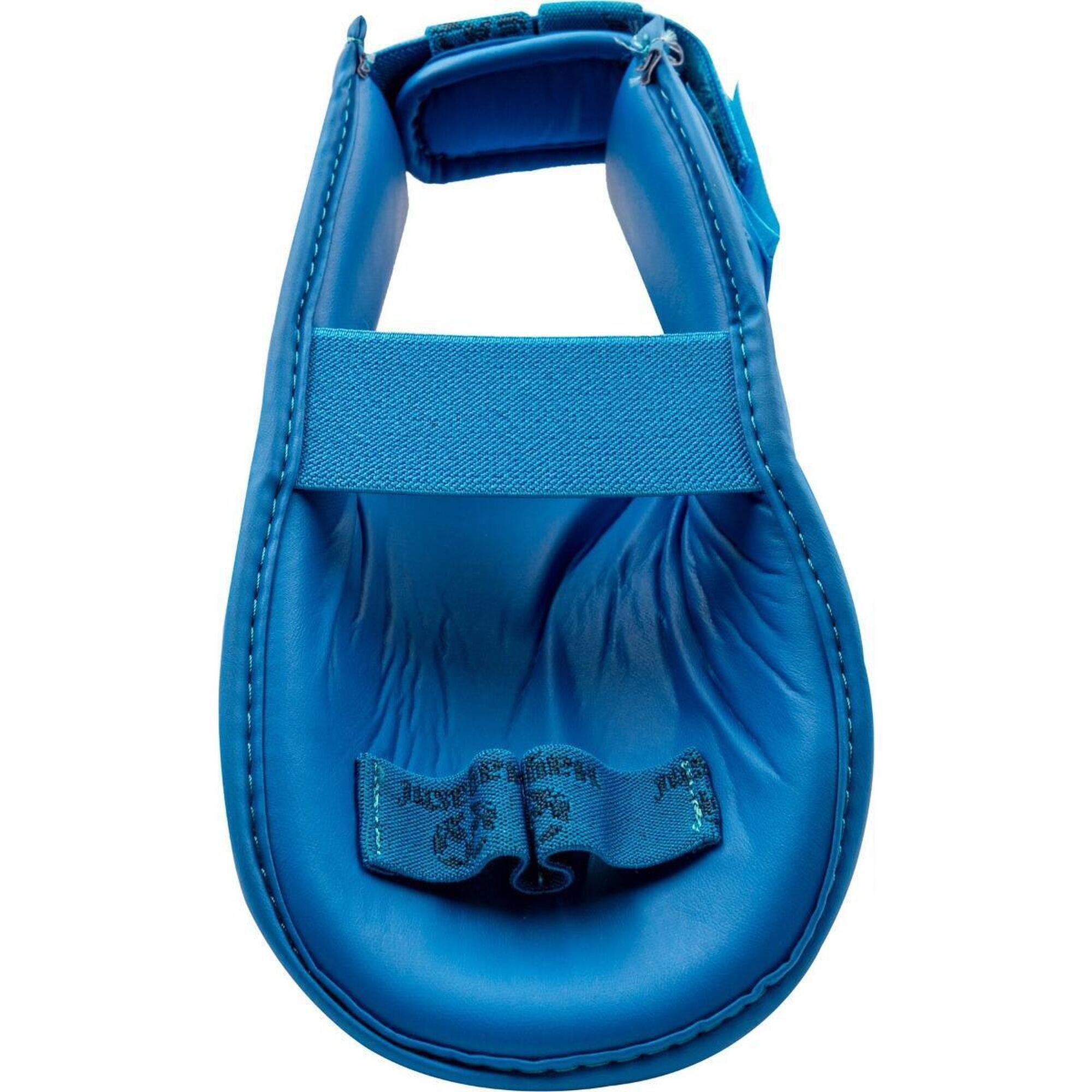 Protége tibibias/pieds WKF bleu S