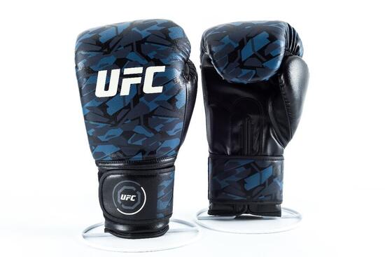 UFC Octagon Camo Boxhandschuhe – Blau Camo – 10OZ