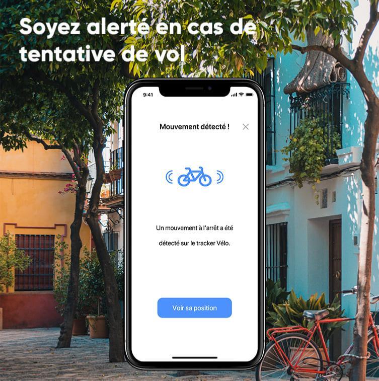 Rastreador GPS para bicicletas y scooters Invoxia 4/7