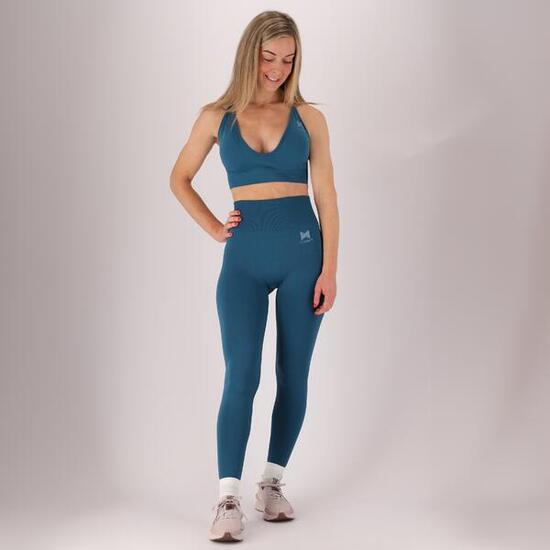 Xtreme - Completo sportivo da donna - Leggings/Crop Top - Blu