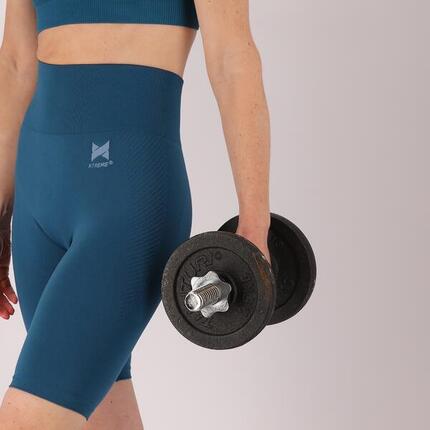 Xtreme - Ensemble de sport dames - Short/Crop top - Anthracite - Crop top dames