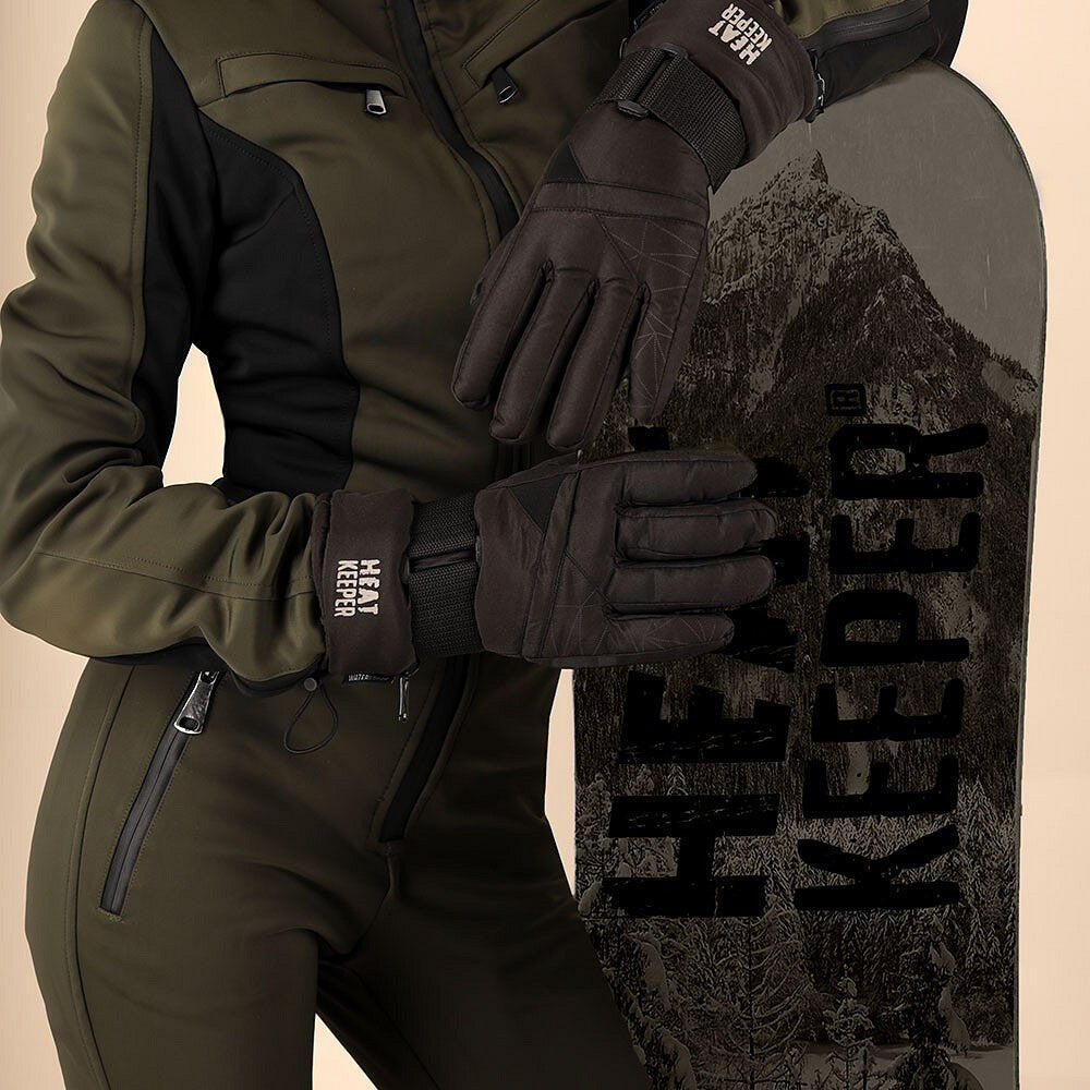 Heatkeeper - Gants de snowboard Pro - Unisexe - Noir - 1 paire 7/7