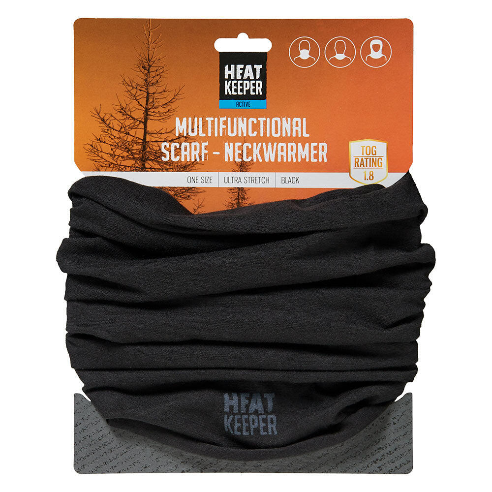 Heatkeeper - Sjaal/Nekwarmers heren - Multifunctioneel - Marine Blauw 1-Stuk 6/7