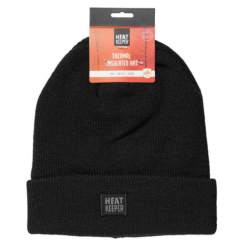 Heatkeeper - Thermo Hat Men - Noir - 1 pièce - Coupe-vent/Imperméable - Chapeau