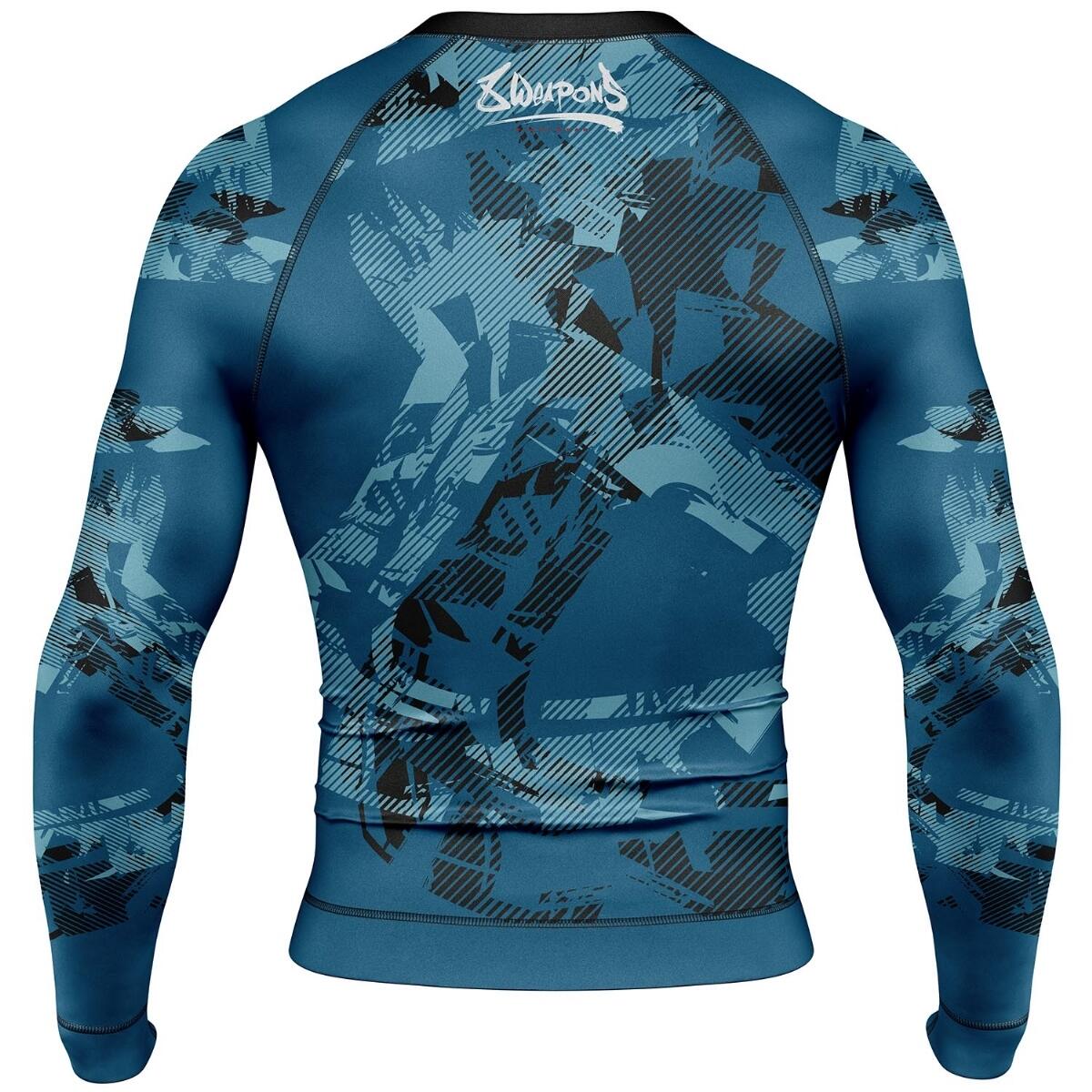 8 WEAPONS Rashguard, L/S, Hit 2.0, navy-black, L 2/2