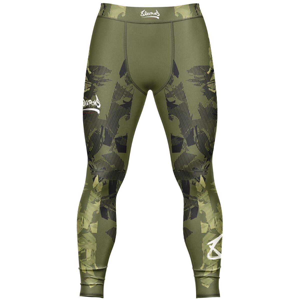 8 WEAPONS 8 WEAPONS Compression Pants, Hit 2.0, olive-black, S