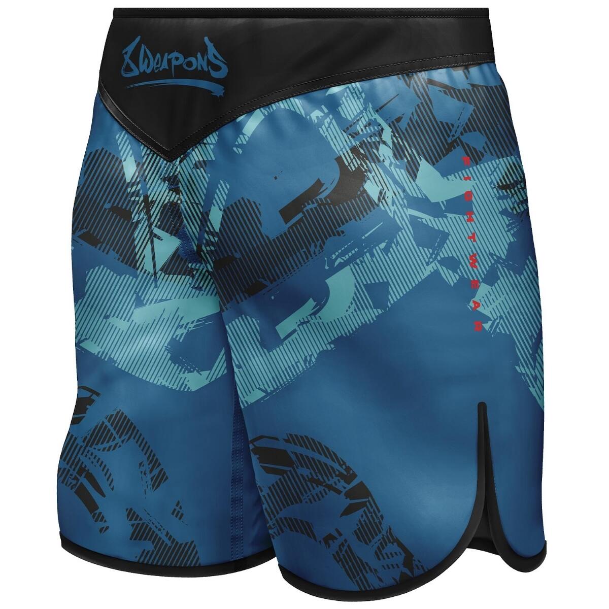 8 WEAPONS Fight Shorts, Hit 2.0, navy-black, XXL 2/4