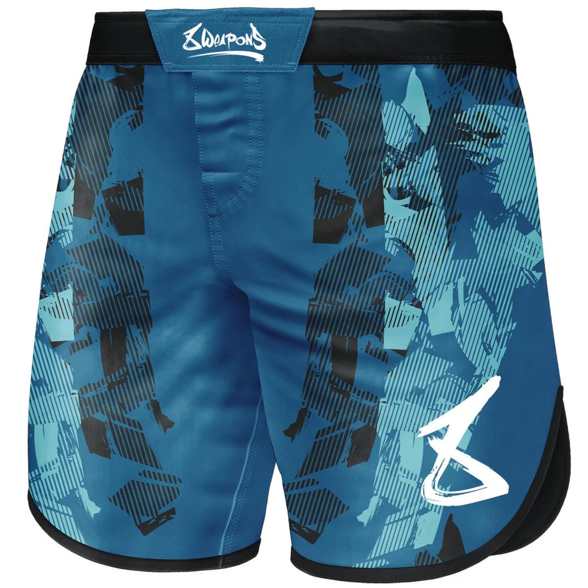 8 WEAPONS Fight Shorts, Hit 2.0, navy-black, XXL 4/4