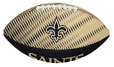 Wilson nfl team tailgate football junior team saints