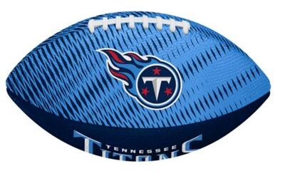 Wilson nfl team tailgate football junior team titans