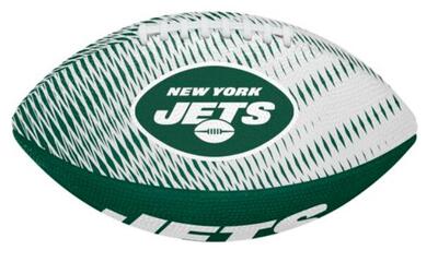 Wilson nfl team tailgate football junior team jets