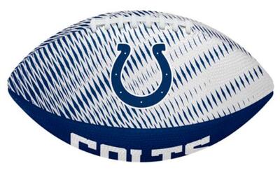 Wilson nfl team tailgate football junior team colts