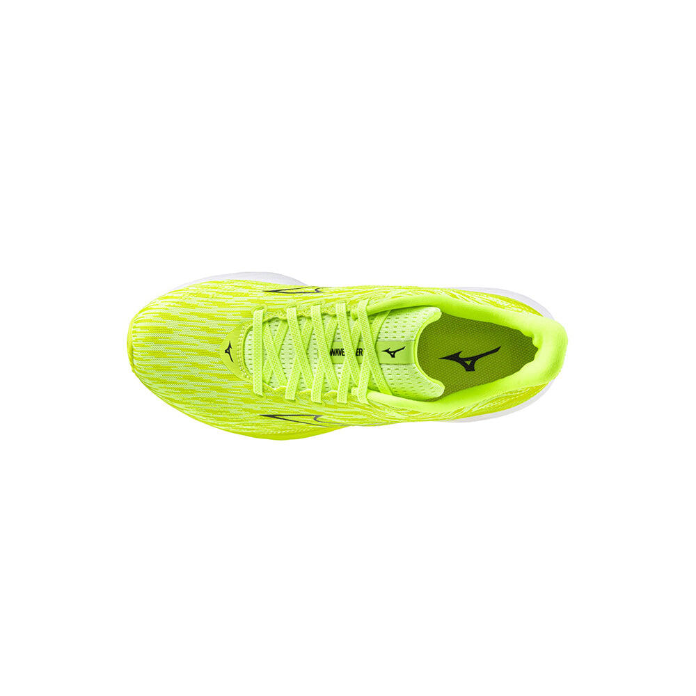 Wave Rider 28 Wide Men's Road Running Shoes - Yellow/Silver
