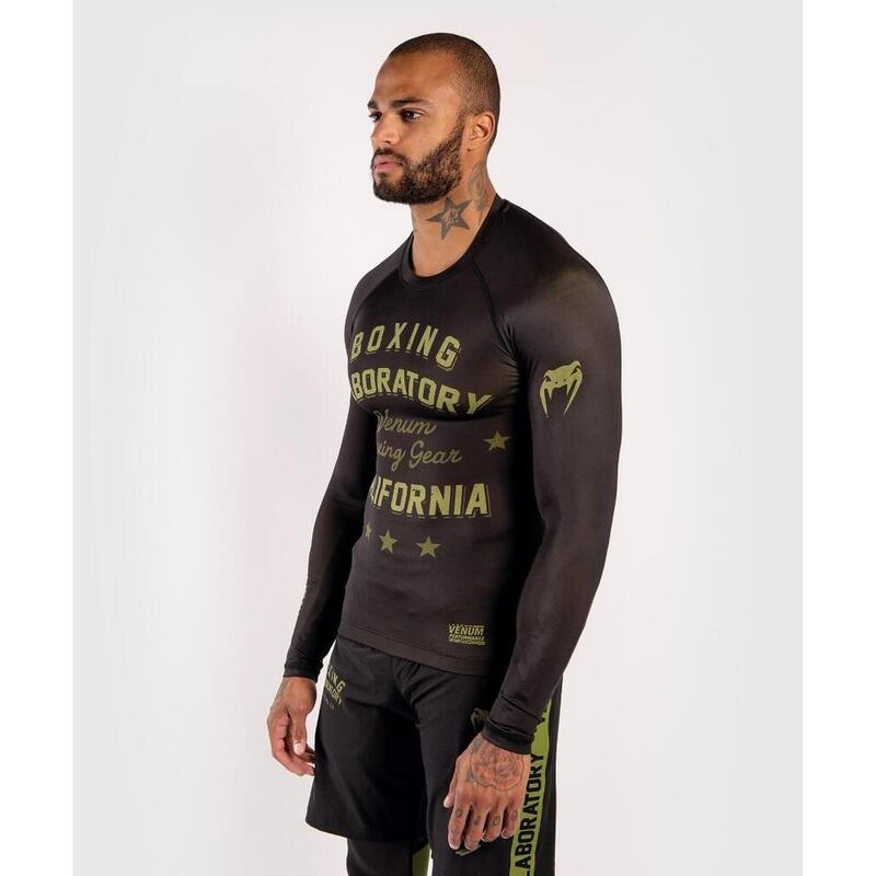 T-Shirt de compression Venum Boxing Lab manches longues