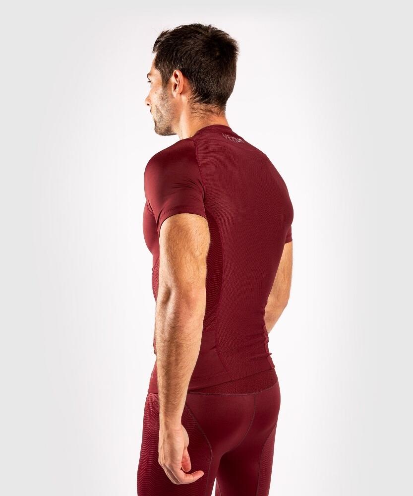 Venum G-Fit Rashguard Short Sleeves - Burgundy 5/6
