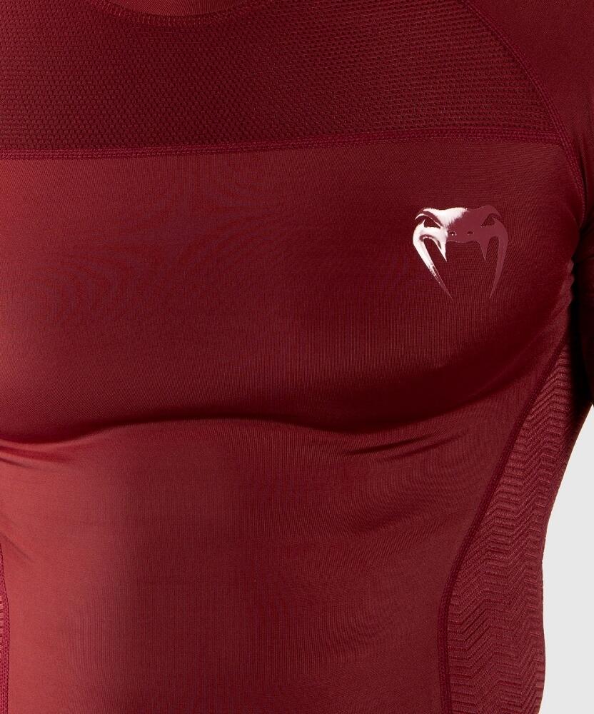 Venum G-Fit Rashguard Short Sleeves - Burgundy 2/6