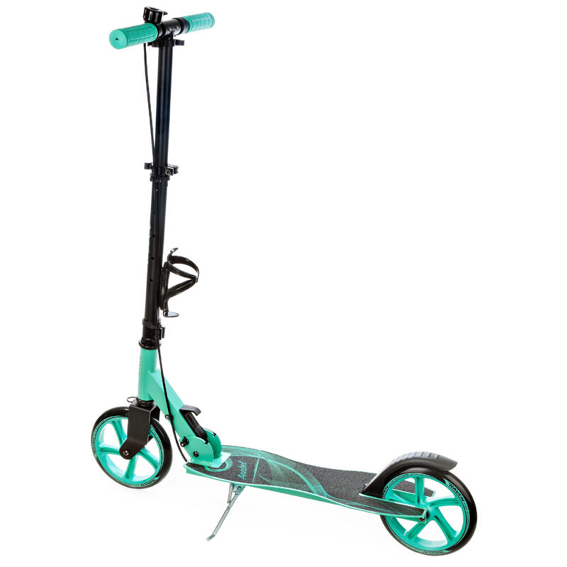 Dámská skládací koloběžka Raven Anabel mint s ruční brzdou ABEC9 200mm