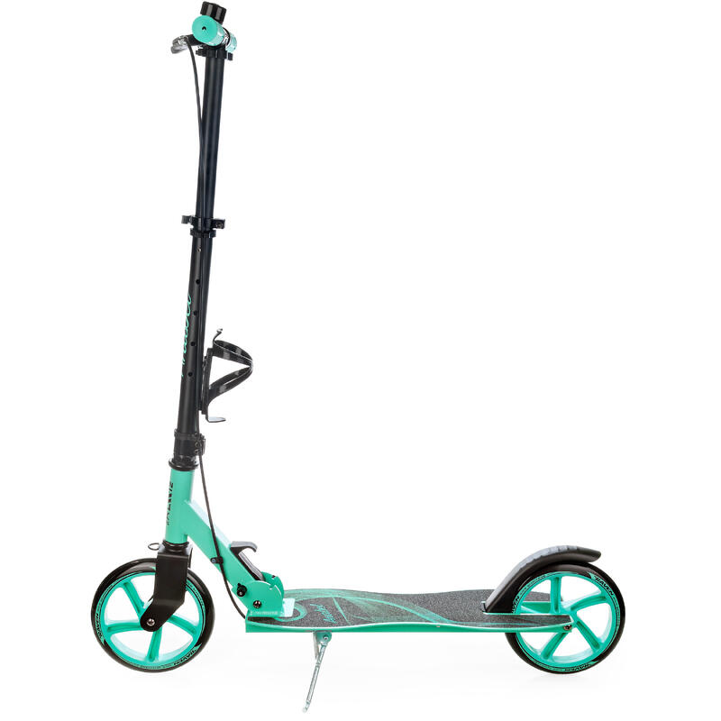 Dámská skládací koloběžka Raven Anabel mint s ruční brzdou ABEC9 200mm