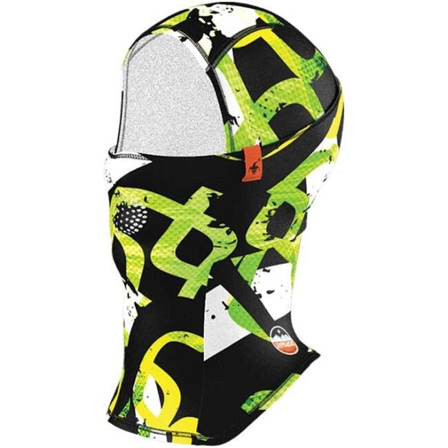 Cagula MASKARA EXTREME, Pro Balaclava Print, Negru/Verde, Unisex