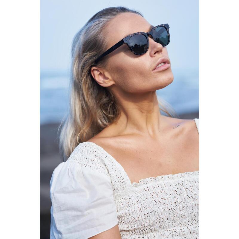 Lunettes de soleil CLARK milky tort et noir, Polarisés VERT cat.3 - MUNDAKA