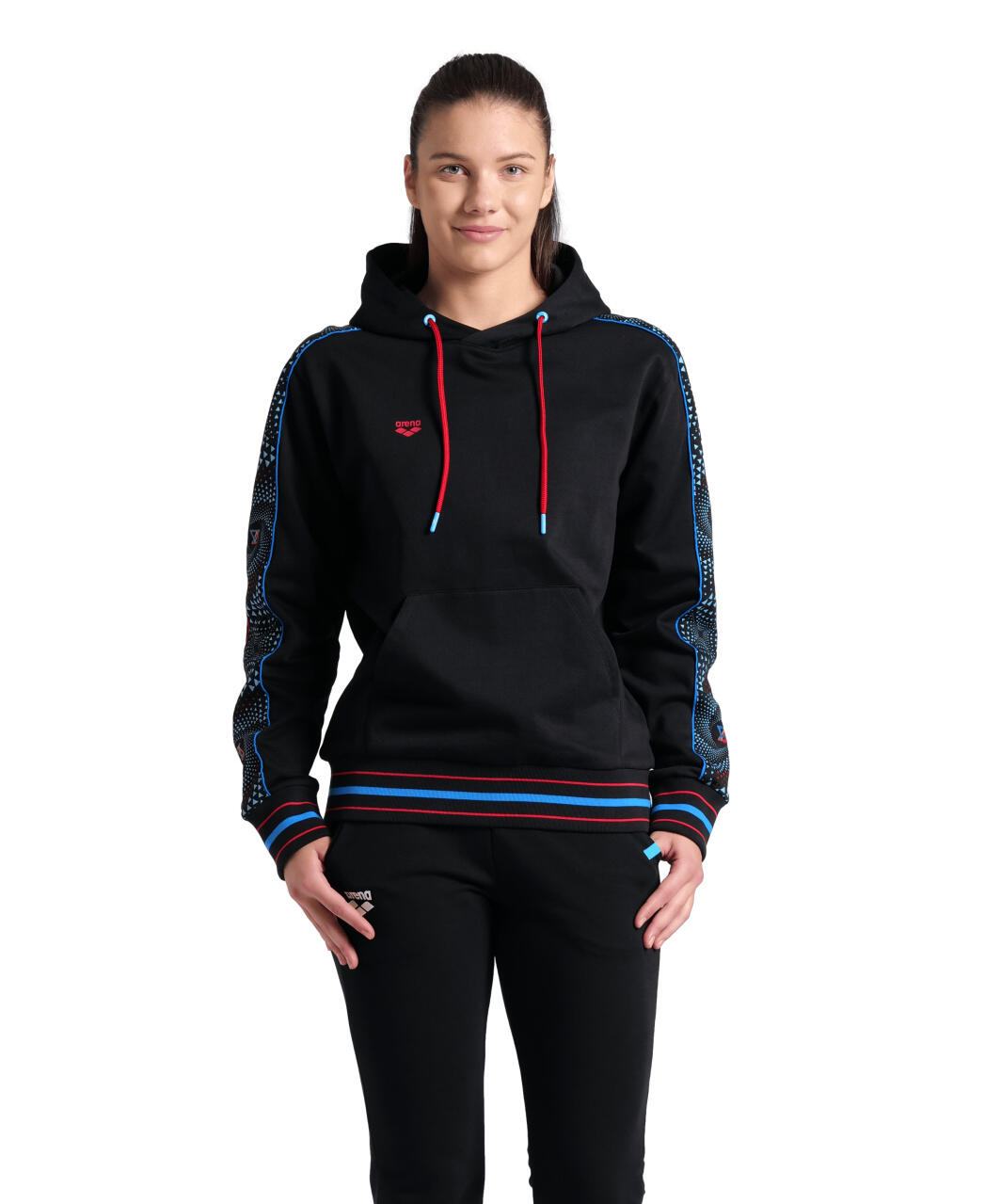 Sport-Sweatshirt Arena Fireflow Hooded Sweat Inserts z kapturem 2/7
