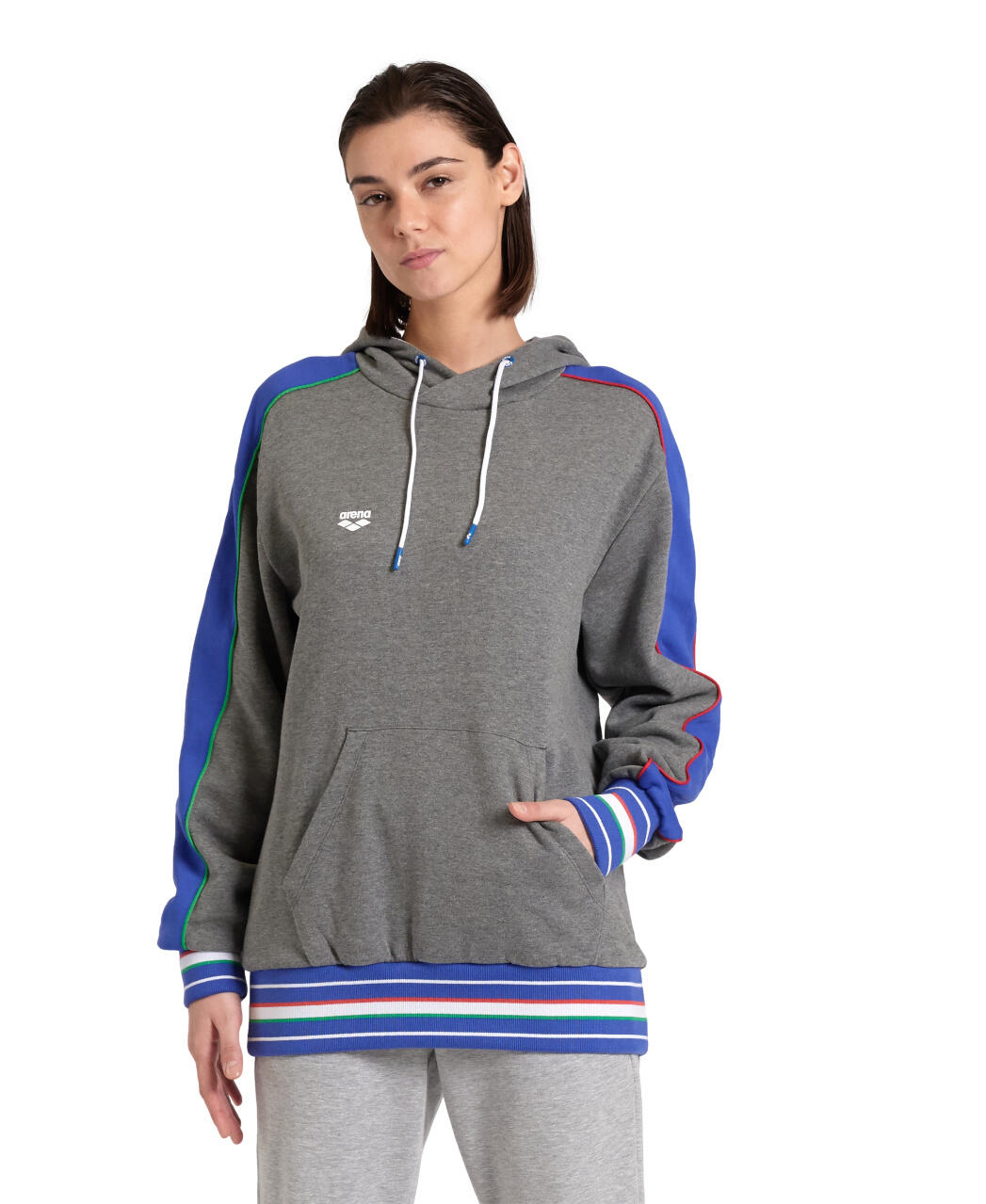 Sport-Sweatshirt Arena Hooded Sweat Inserts z kapturem 2/7