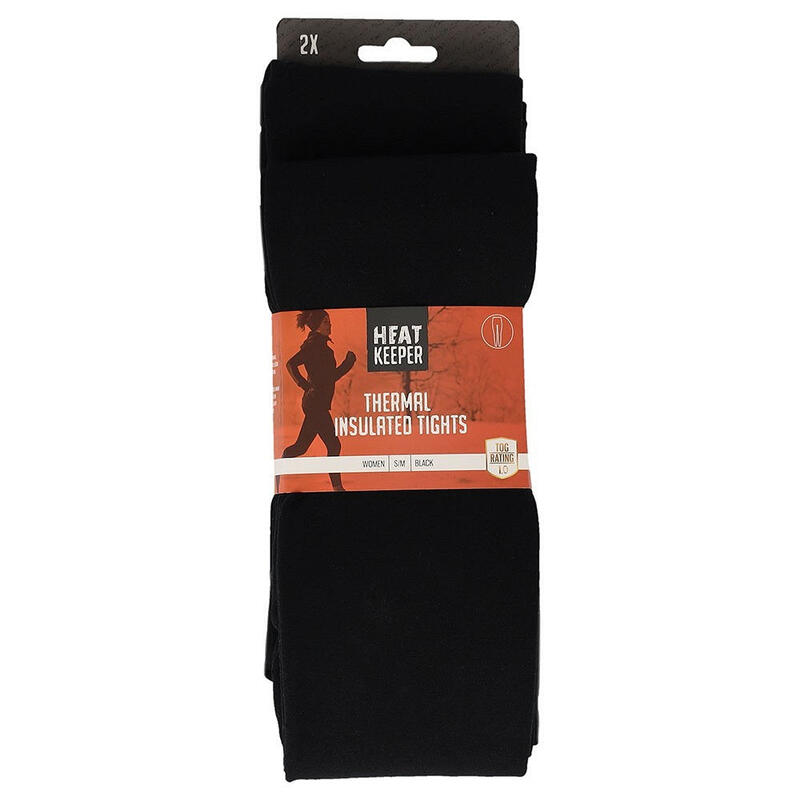 Heatkeeper - Collants thermiques femmes Noir - 2-Pack - Vêtements thermiques
