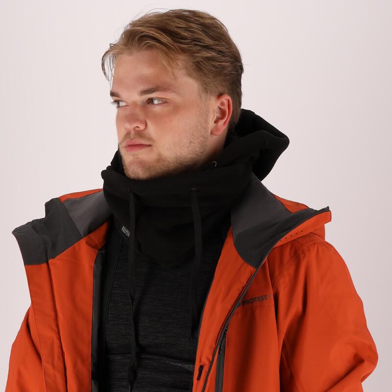 Heat Keeper Thermo polaire cagoule pour homme imperméable noir