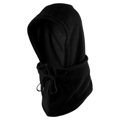 Heatkeeper - thermo fleece bivakmuts heren - zwart - 1-stuk - fleece muts heren