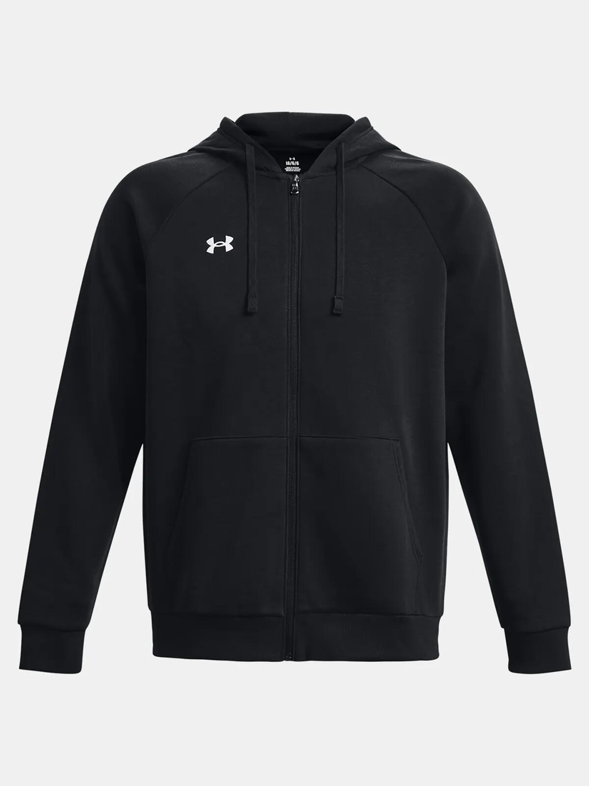 Felpa con cappuccio Under armour Rival Fleece Fz per uomini 7/7