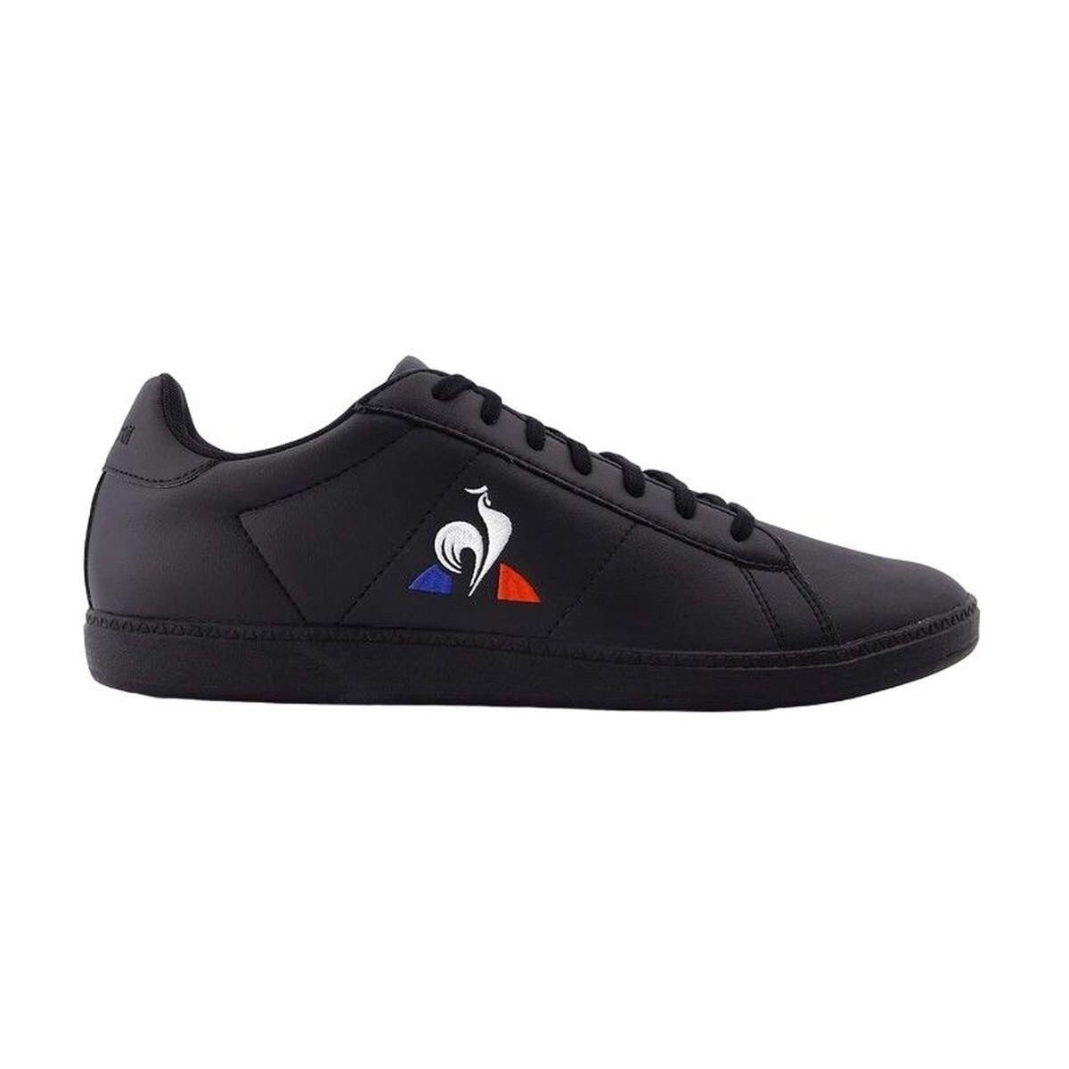 Calçado Le Coq Sportif Courtset Triple Trainers, Preto, Unissex
