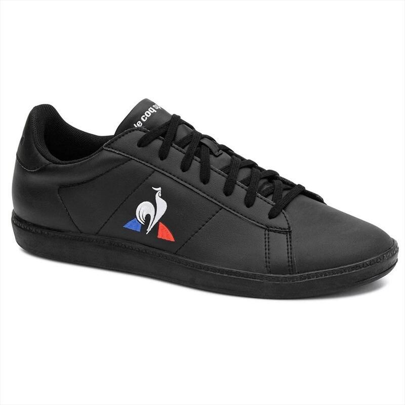 Pantofi sport unisex Le Coq Sportif Courtset Triple, Negru