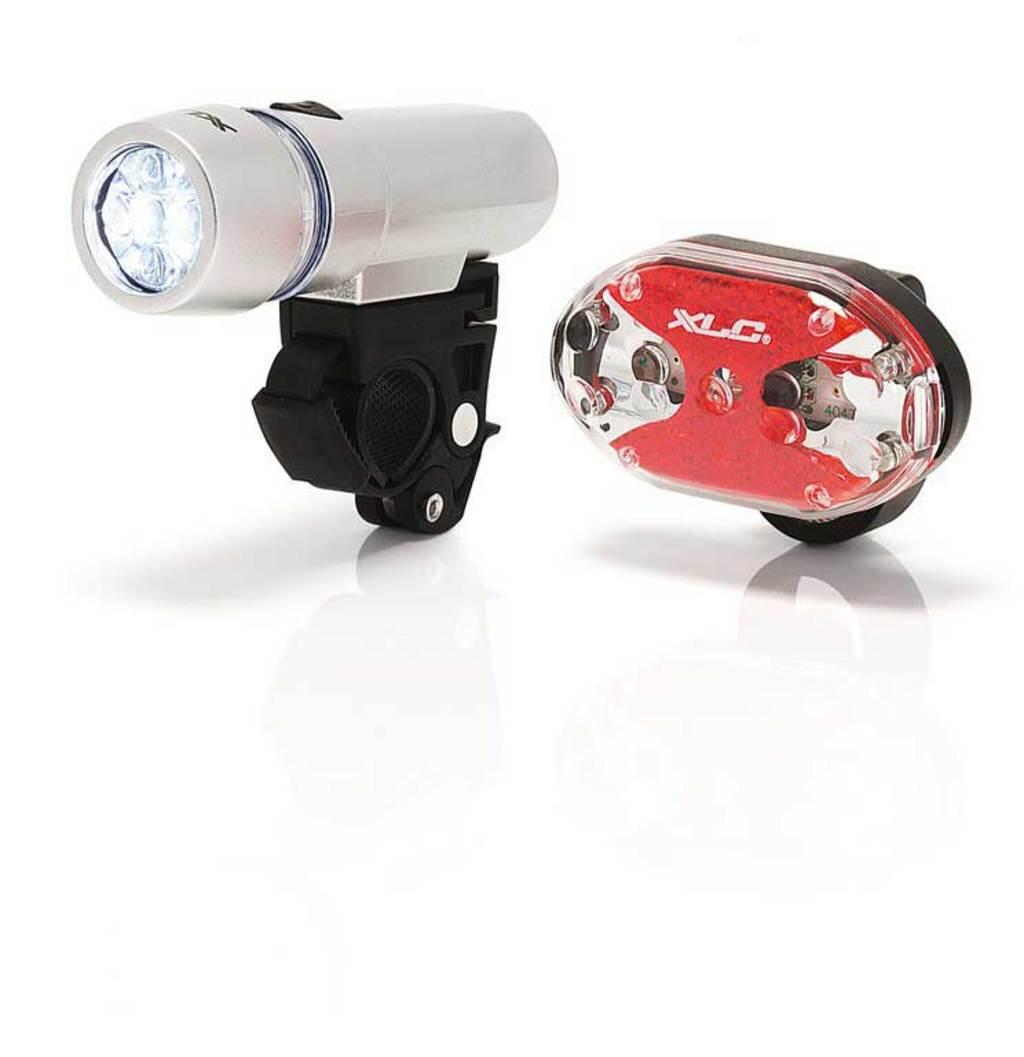 Conjunto de luzes led dianteiras e traseiras xlc triton/thebe cl-s03 (x5)
