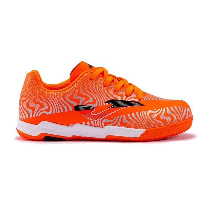 Zapatilla Futbol Sala Niño Joma Evolution Indoor 2408 Naranja