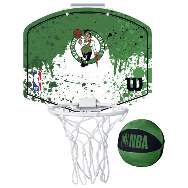 Mini aro de baloncesto Wilson NBA de los Boston CELTICS