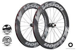 Roues à disque à pneu Vision Metron 81 SL Center Locks TL sh11