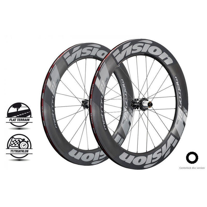 VISION (710-0066231030) PAIR DE ROUES METRON81SL DISC CL SHIMANO11 TLR CLINCHER web only      2 20200€    VISION VISION (710-0066231030) PAIR DE ROUES METRON81SL DISC CL SHIMANO11 TLR CLINCHERVendu exclusivement en ligne   