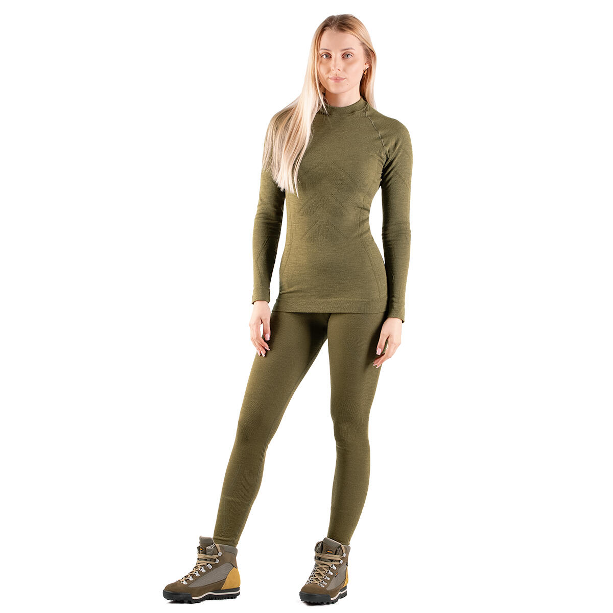 T-shirt à manches longues pour femmes Tagart Greenland en laine mérinos 4/5
