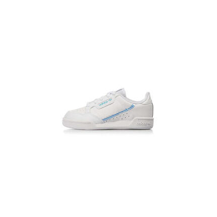 Baskets blanches enfants Adidas CONTINENTAL 80 C