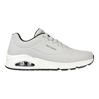Men uno stand on air sneakers lichtgrijs / zwart