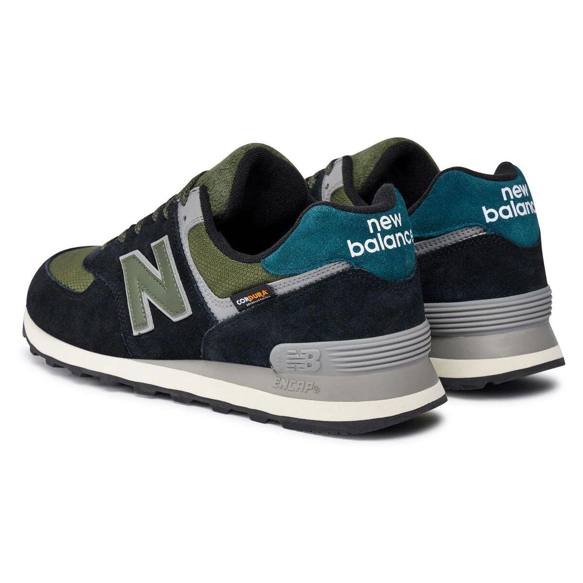 Zapatos New Balance 574 Negro/Verde 5/6