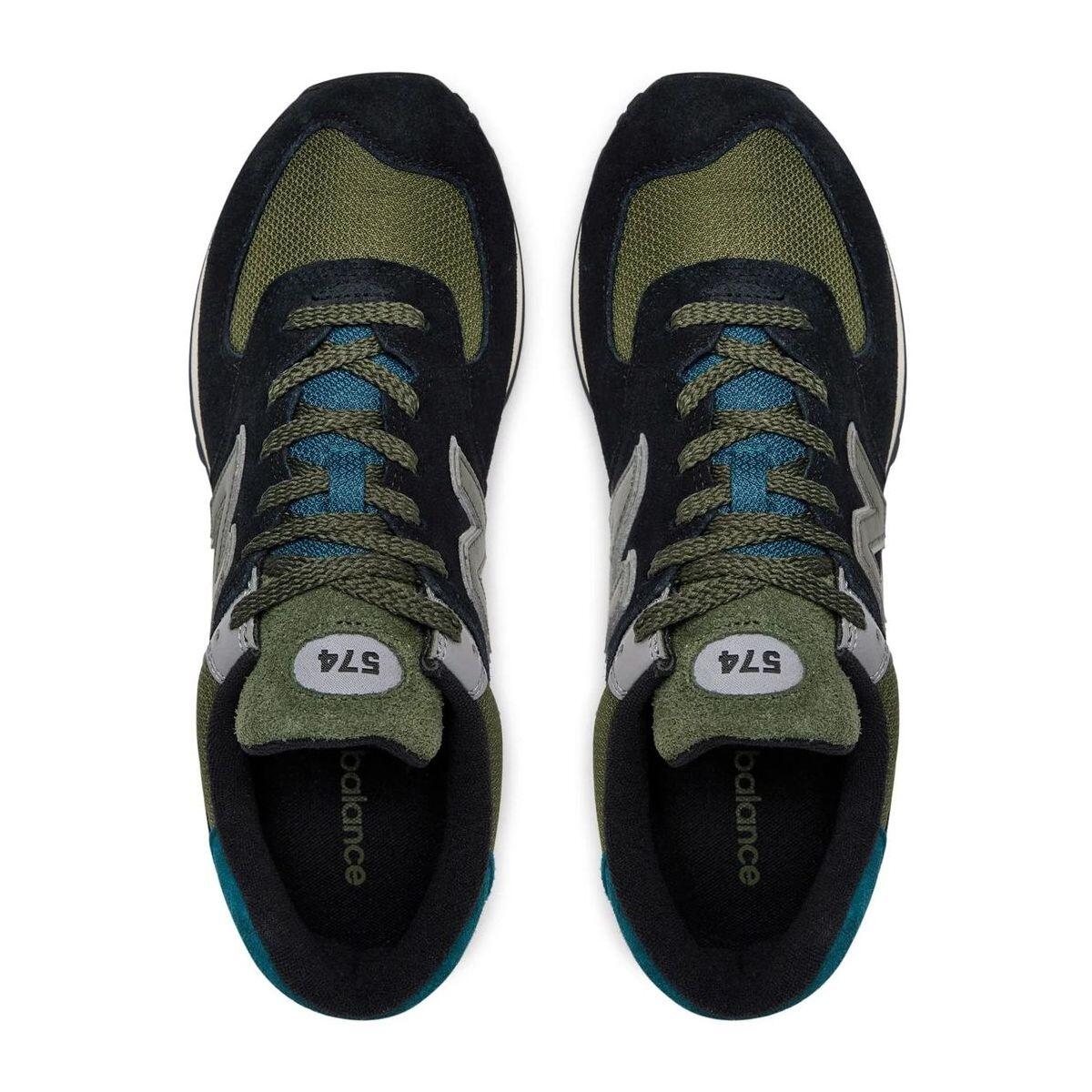 Zapatos New Balance 574 Negro/Verde 4/6