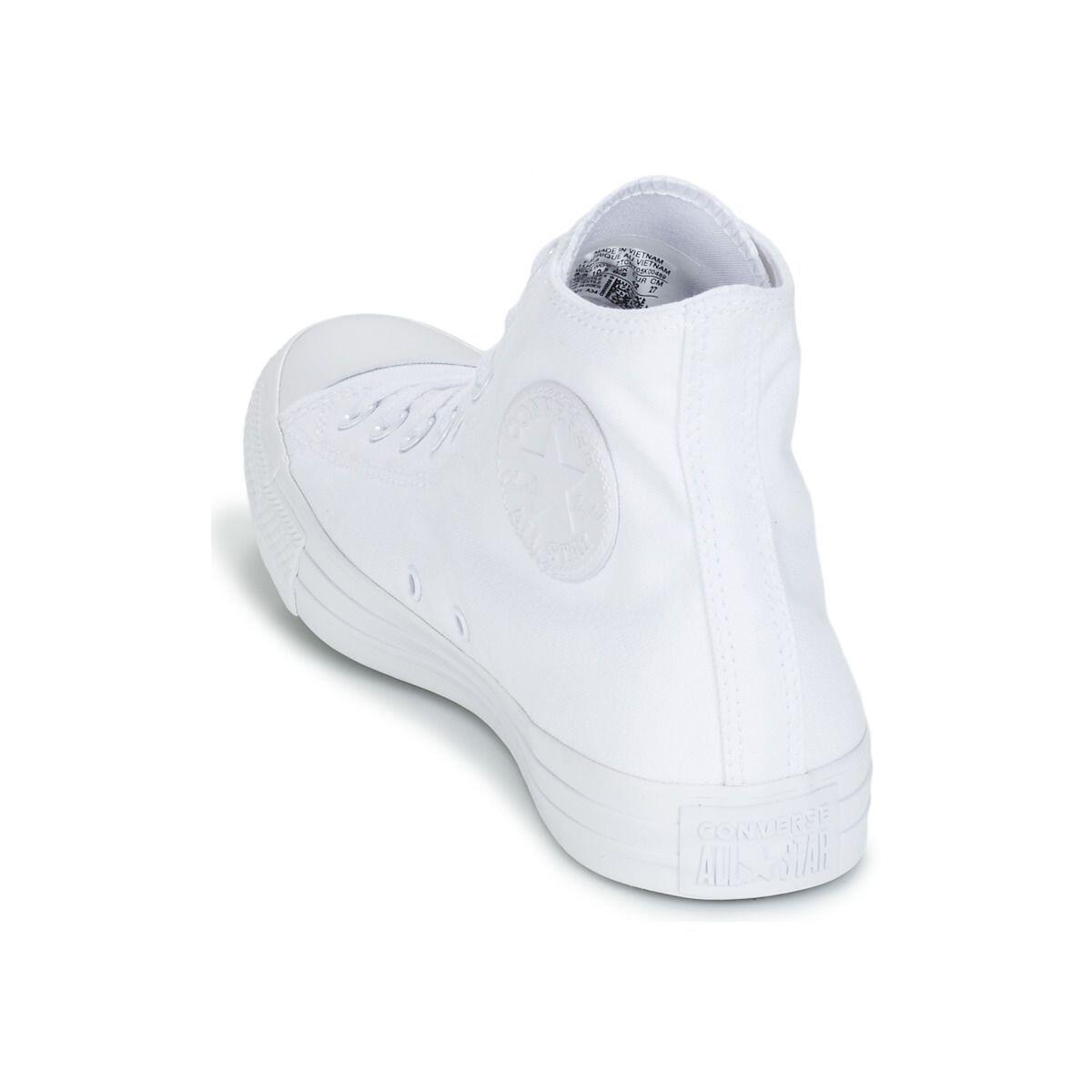 Scarpe da ginnastica Converse Chuck Taylor All Star Canvas, Bianca, Unisex 5/6
