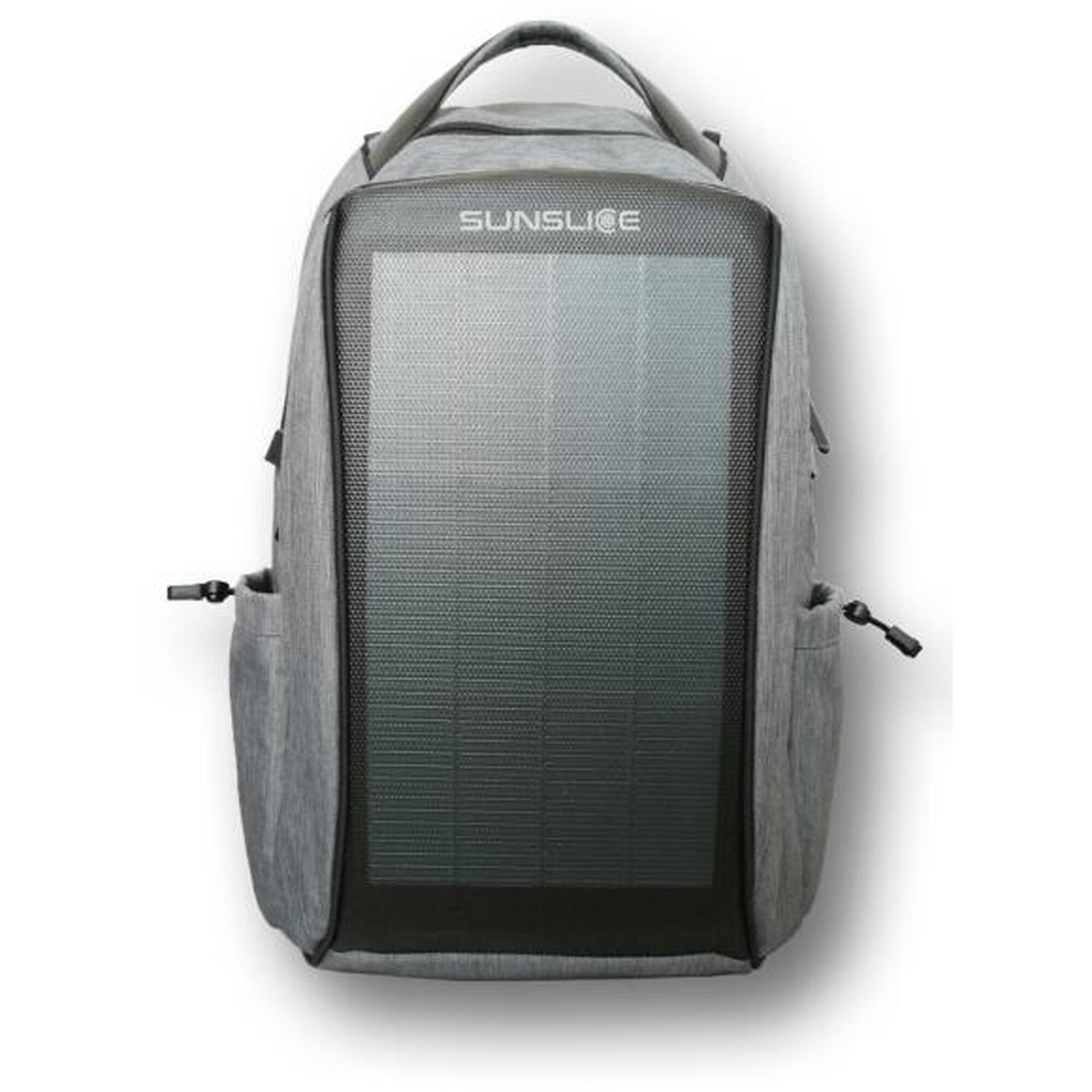 Mochila com painel solar fixo - 8 watts