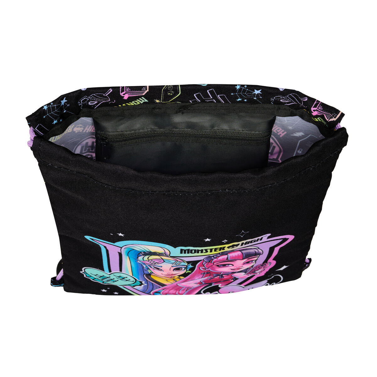 Bolsa Mochila con Cuerdas Monster High 3/4